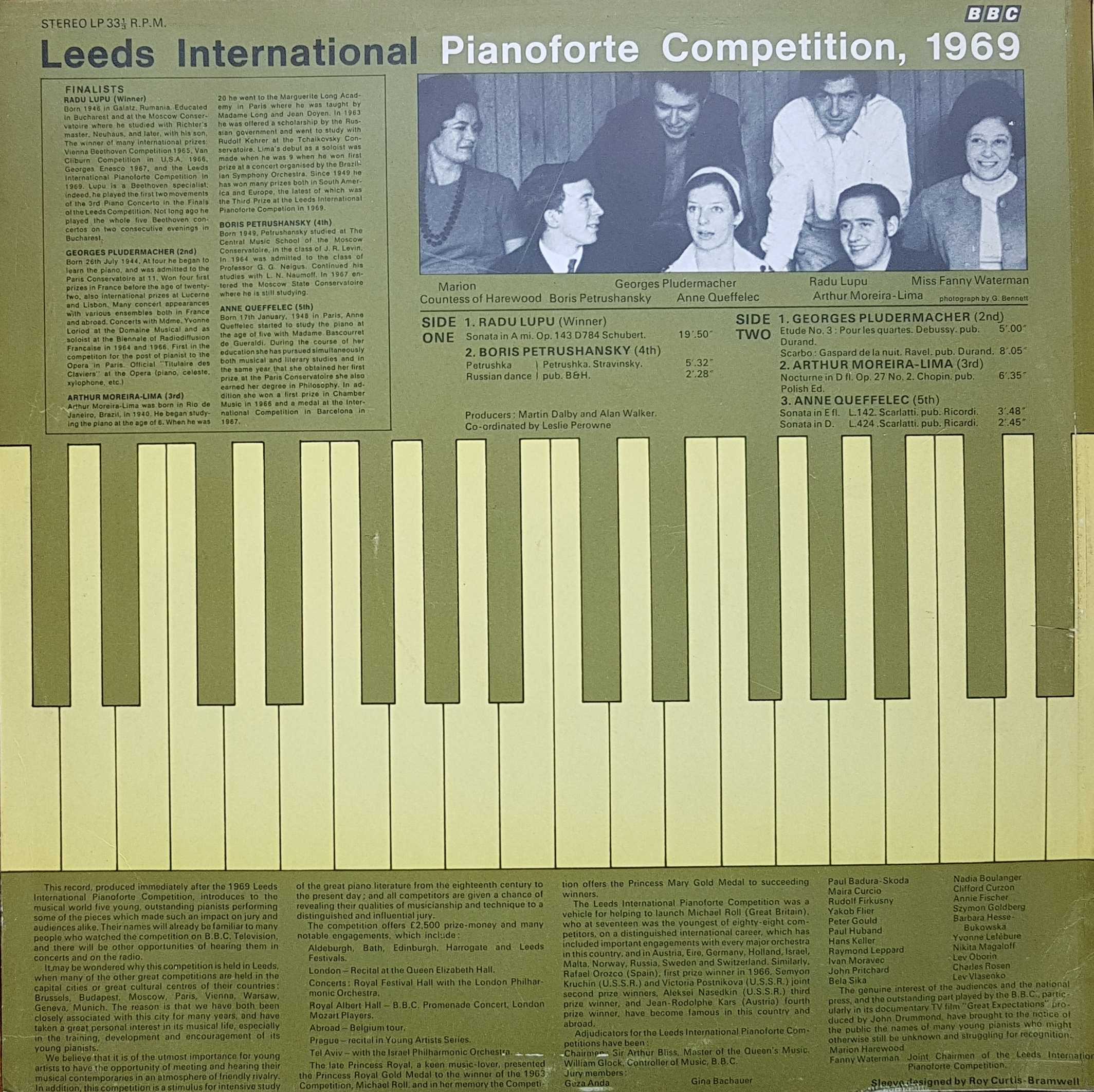 Picture of REB 57 Leeds international pianoforte competition by artist Various from the BBC records and Tapes library